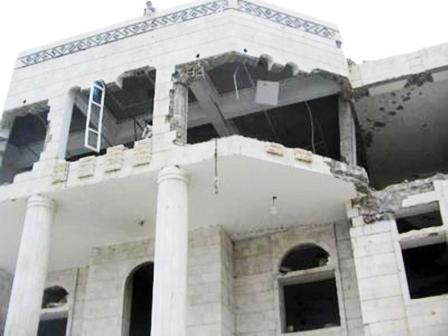 من آثار الدمار في صعدة